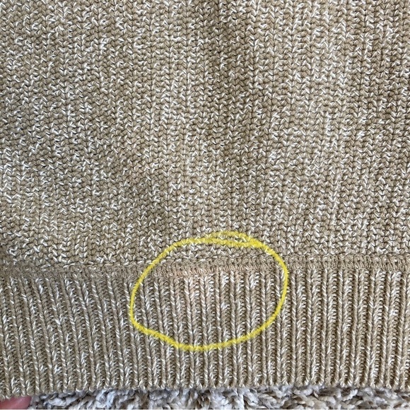 Vtg Gear for Sports 1/4 Button-up Knit Grandpa Sweater ‘Notre Dame’ Logo Sz L - Picture 16 of 16